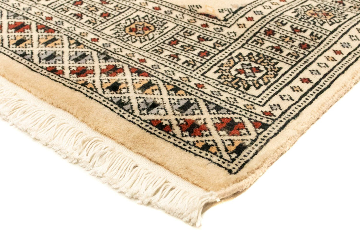 Afghansk matta - Bukhara - 129 x 78 cm - beige