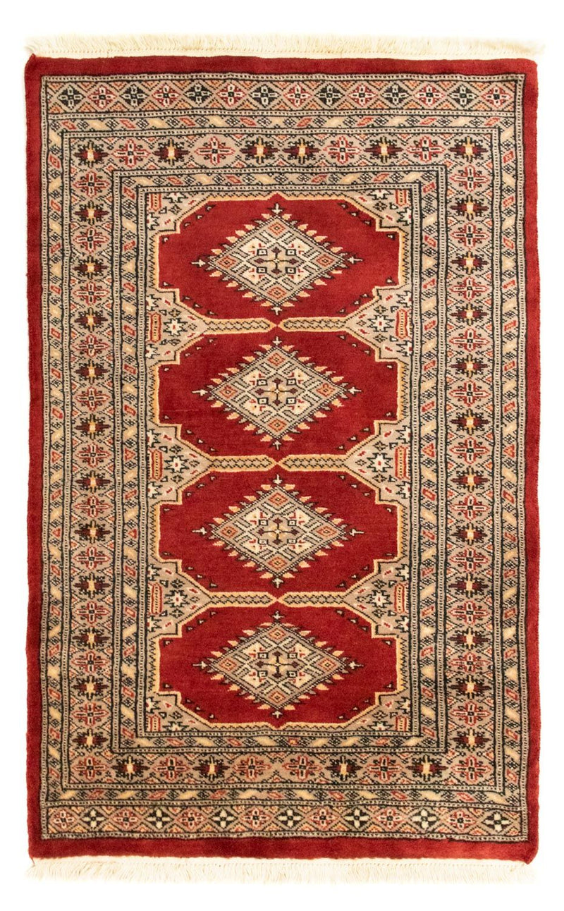 Afghansk matta - Bukhara - 123 x 78 cm - röd