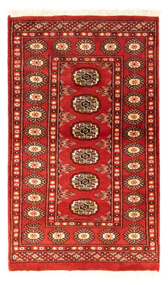 Afghansk matta - Bukhara - 132 x 78 cm - röd