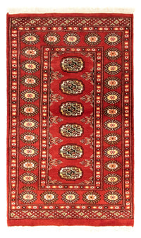 Afghansk matta - Bukhara - 132 x 78 cm - röd
