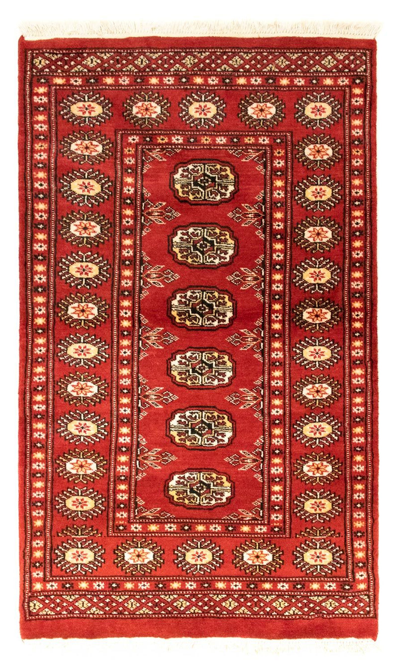 Afghansk matta - Bukhara - 132 x 78 cm - röd