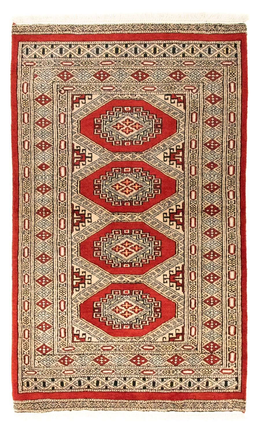 Afghansk matta - Bukhara - 133 x 78 cm - röd