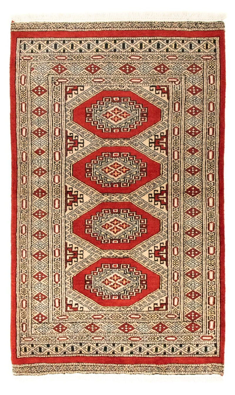 Afghansk matta - Bukhara - 133 x 78 cm - röd
