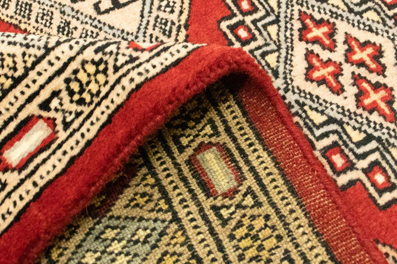 Afghansk matta - Bukhara - 133 x 78 cm - röd