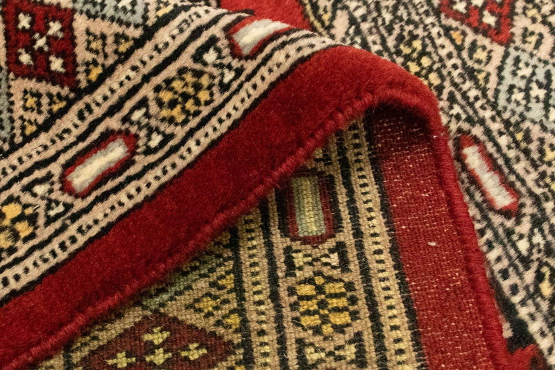 Afghansk matta - Bukhara - 124 x 79 cm - röd