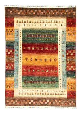 Gabbeh-matta - Loribaft Persian - 214 x 152 cm - flerfärgad