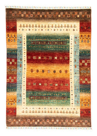 Gabbeh-matta - Loribaft Persian - 214 x 152 cm - flerfärgad