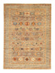 Afghansk matta - 199 x 150 cm - grått