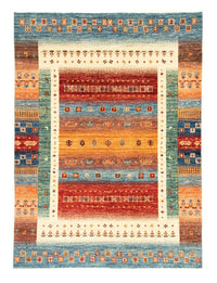 Gabbeh-matta - Loribaft Persian - 197 x 151 cm - flerfärgad