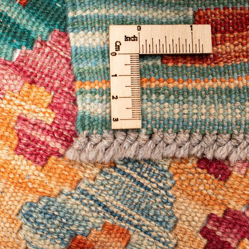 Kelim Carpet - Splash - 341 x 263 cm - flerfärgad