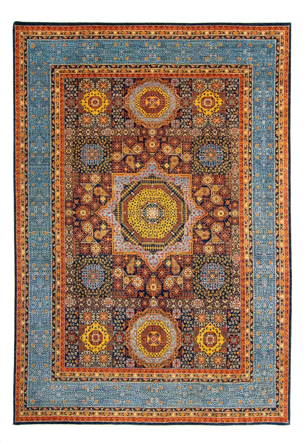 Ziegler Carpet - 415 x 298 cm - blå