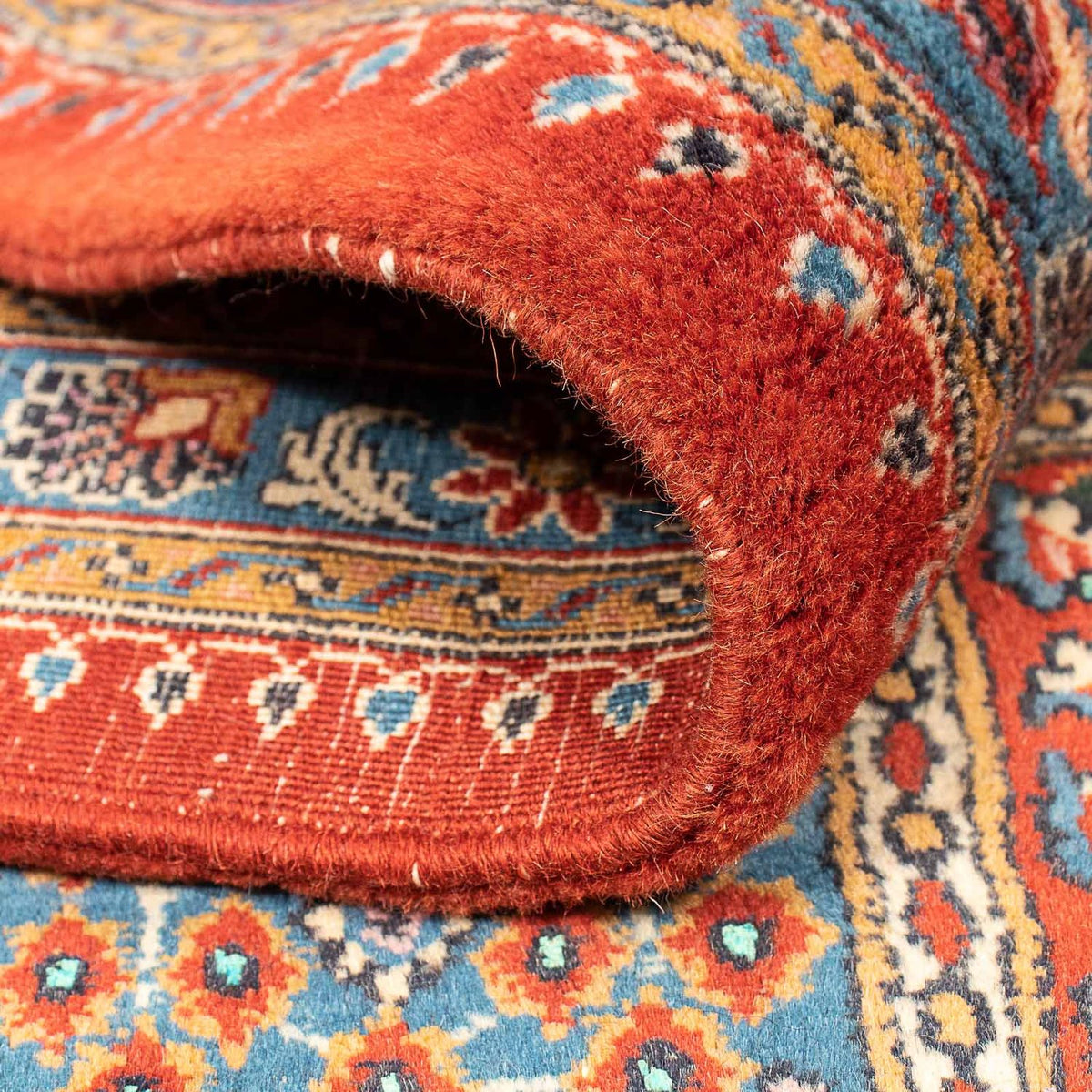 Vintage matta - 405 x 298 cm - flerfärgad