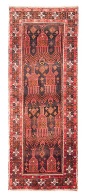 Runner Persisk matta - Nomadic - 294 x 118 cm - röd