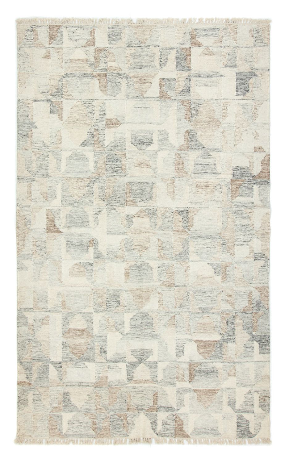 Kelim Carpet - orientalisk matta - 240 x 155 cm - flerfärgad
