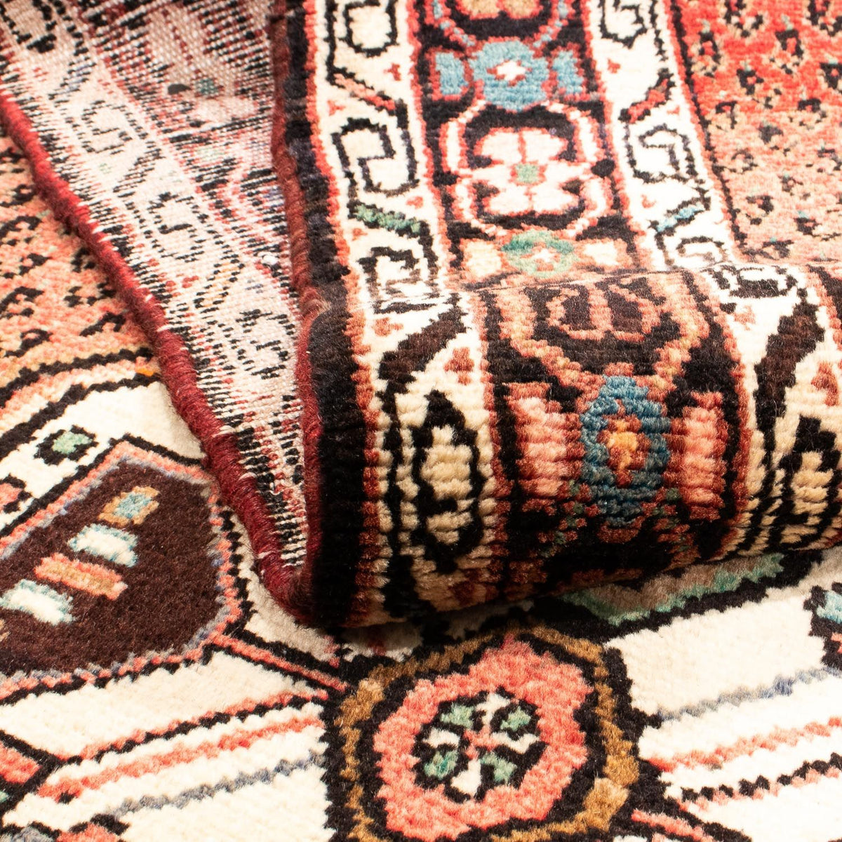 Runner Persisk matta - Nomadic - 290 x 106 cm - ljusröd