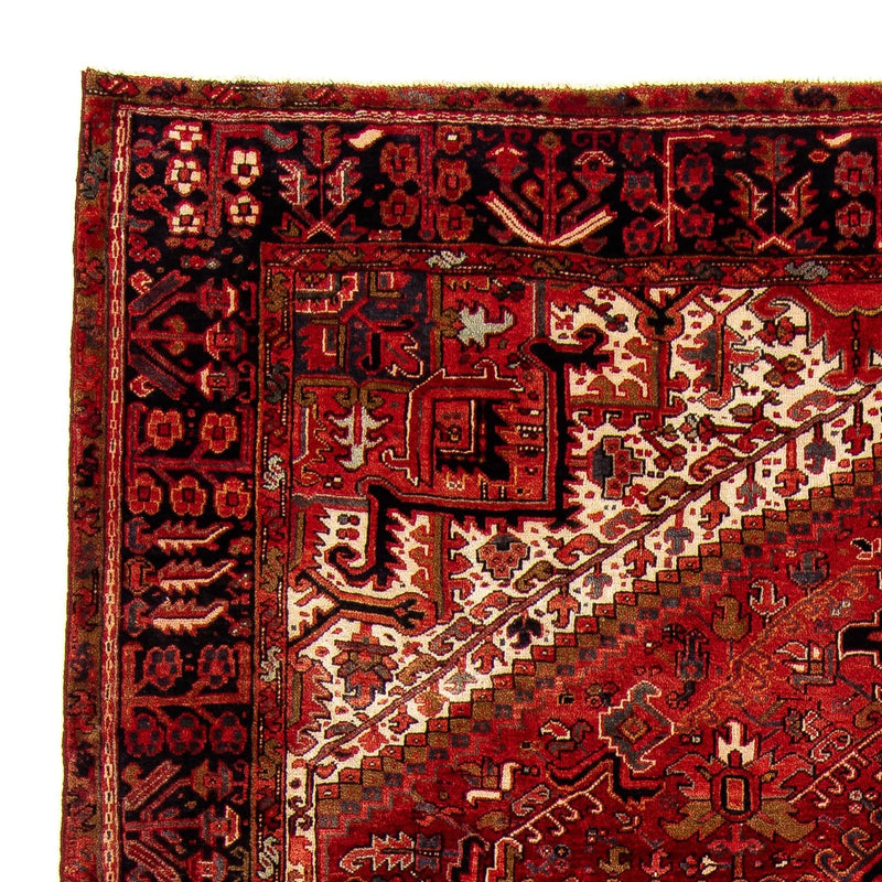 Persisk matta - Nomadic - 387 x 307 cm - mörkröd