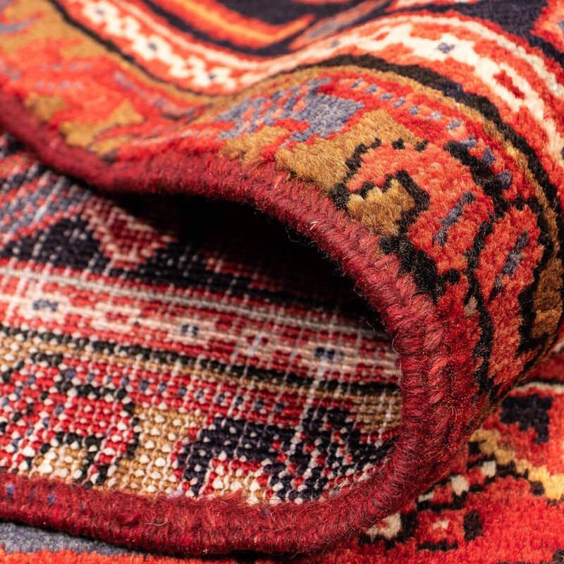 Persisk matta - Nomadic - 387 x 307 cm - mörkröd