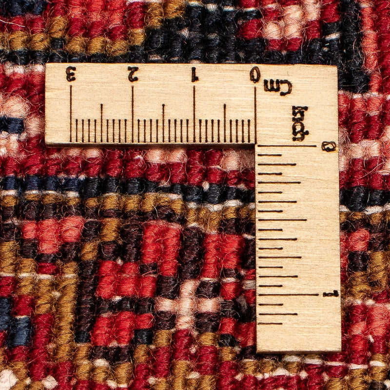 Persisk matta - Nomadic - 368 x 272 cm - mörkröd