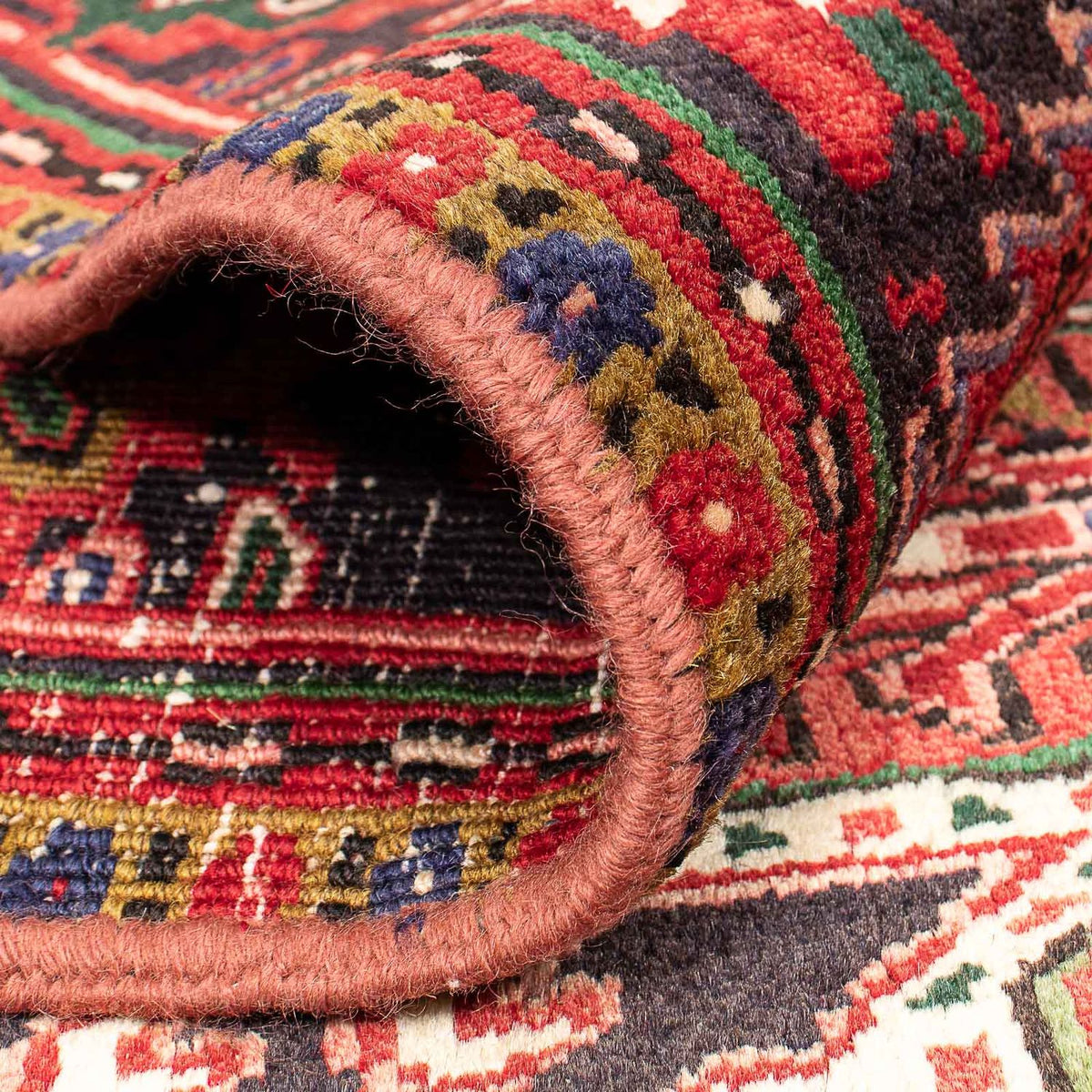 Persisk matta - Nomadic - 350 x 251 cm - röd