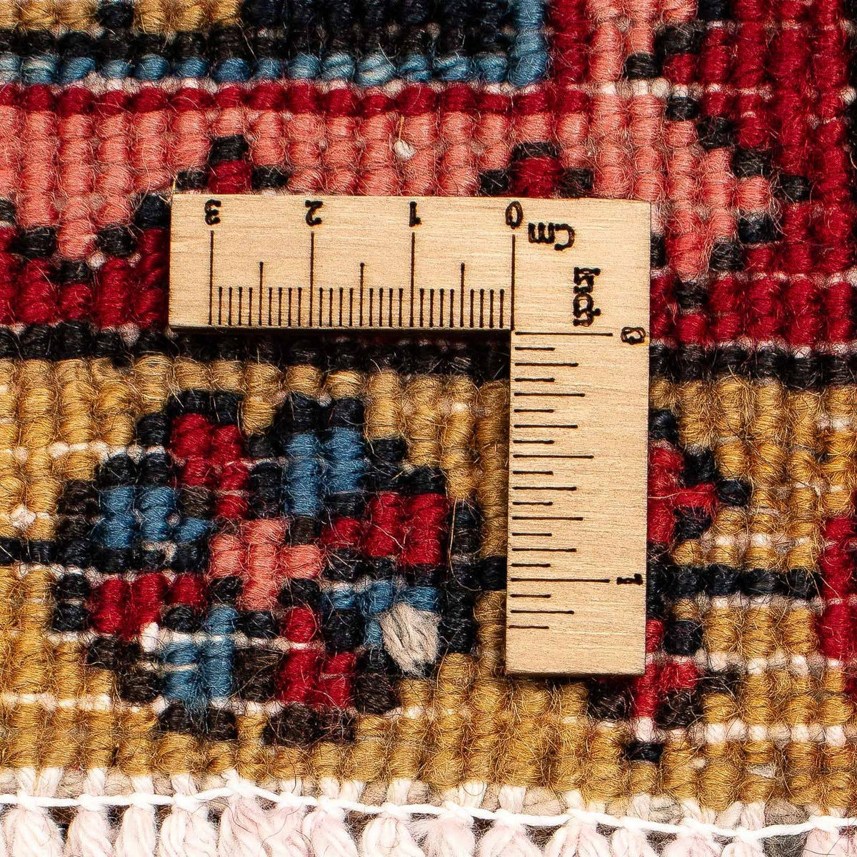 Persisk matta - Nomadic - 393 x 304 cm - mörkröd