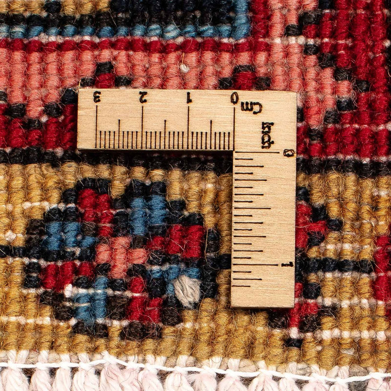 Persisk matta - Nomadic - 393 x 304 cm - mörkröd