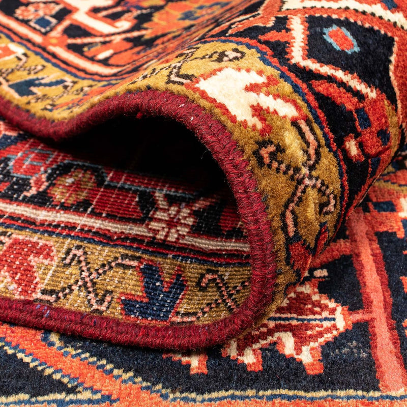 Persisk matta - Nomadic - 380 x 260 cm - mörkröd