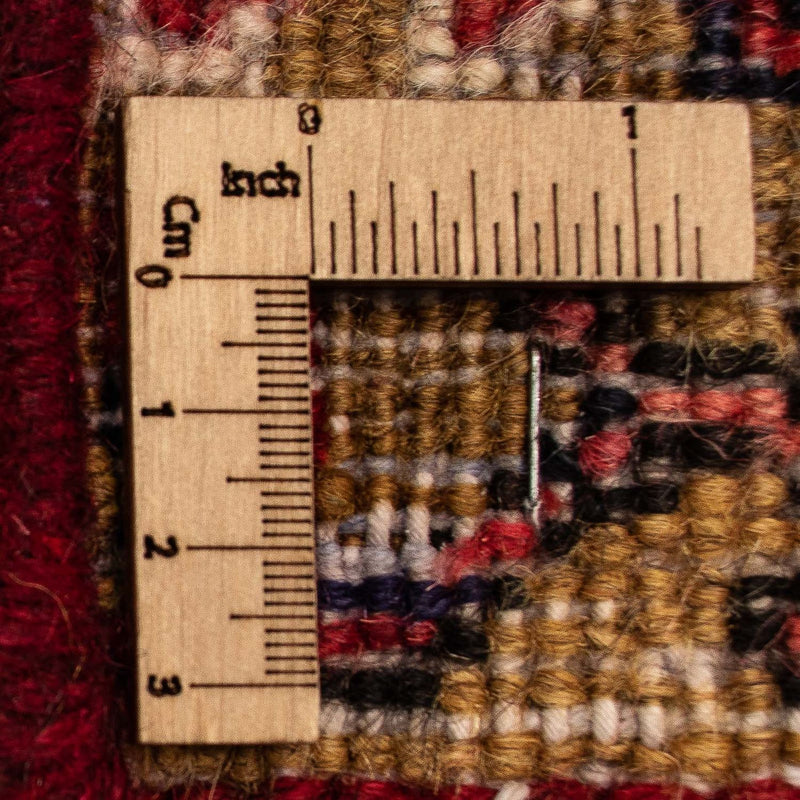 Persisk matta - Nomadic - 380 x 260 cm - mörkröd