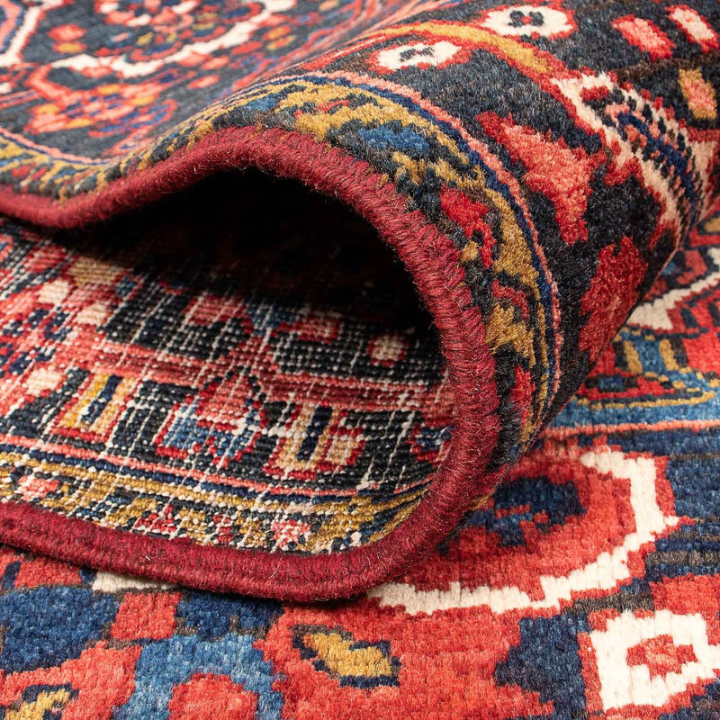 Persisk matta - Nomadic - 354 x 334 cm - mörkröd