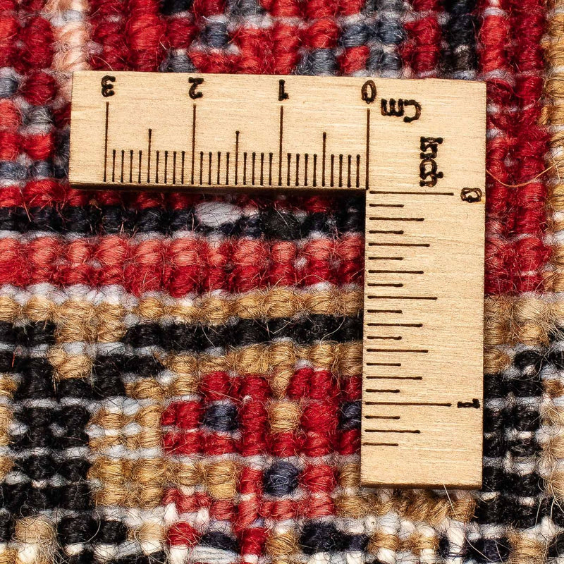 Persisk matta - Nomadic - 410 x 306 cm - mörkröd