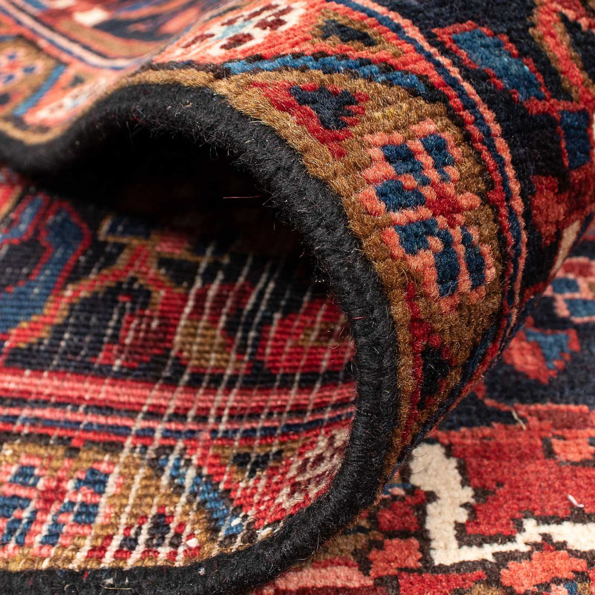 Persisk matta - Nomadic - 349 x 244 cm - mörkröd