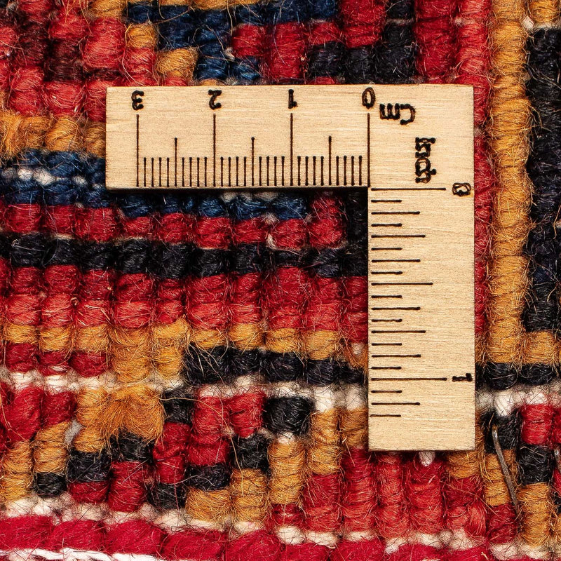 Persisk matta - Nomadic - 391 x 304 cm - mörkröd