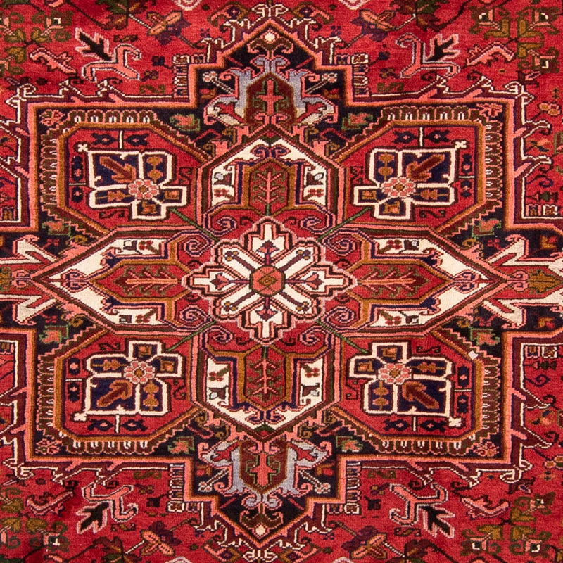 Persisk matta - Nomadic - 348 x 257 cm - mörkröd