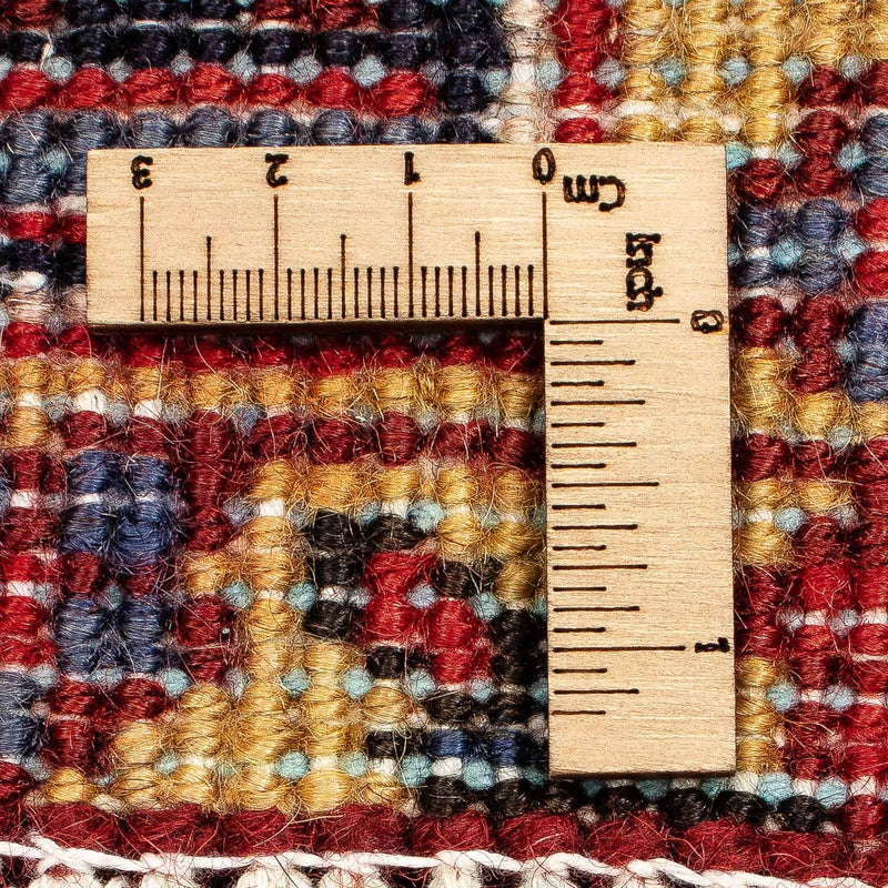 Persisk matta - Nomadic - 380 x 310 cm - mörkröd