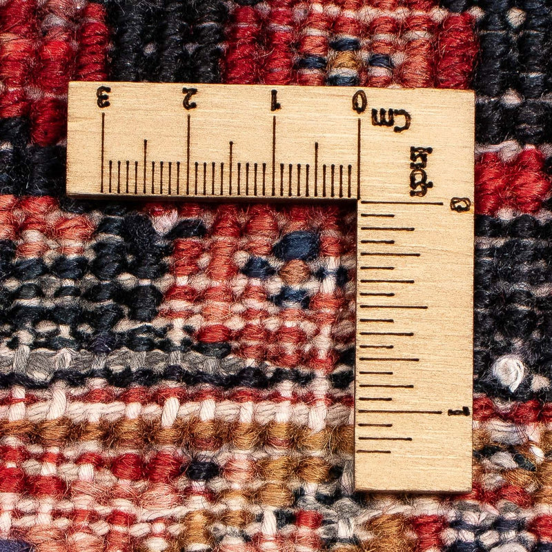 Persisk matta - Nomadic - 384 x 280 cm - mörkröd