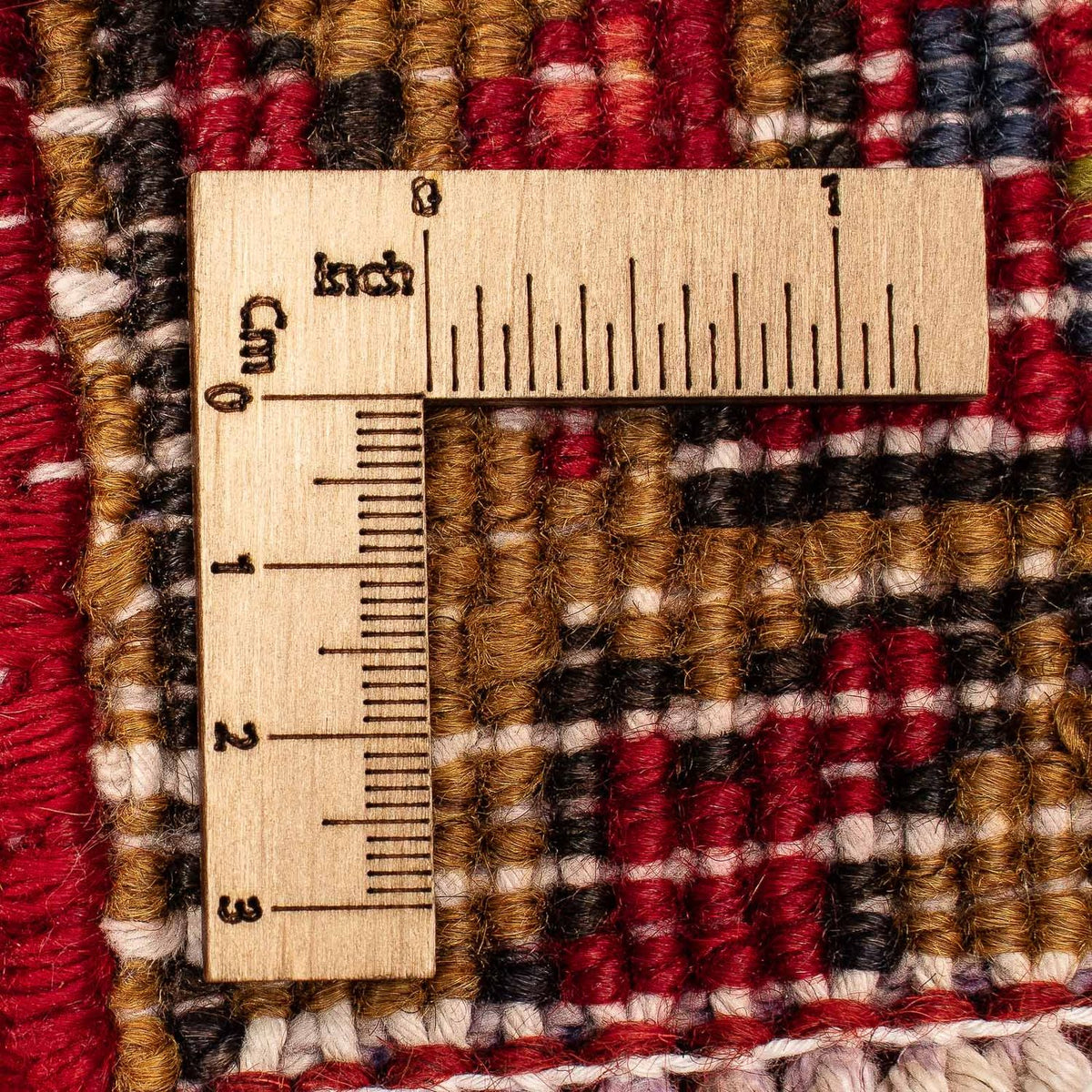 Persisk matta - Nomadic - 388 x 300 cm - mörkröd