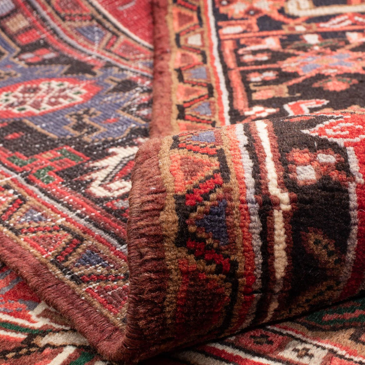 Persisk matta - Nomadic - 340 x 260 cm - röd