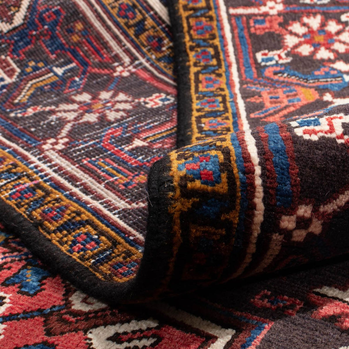 Persisk matta - Nomadic - 337 x 240 cm - mörkröd