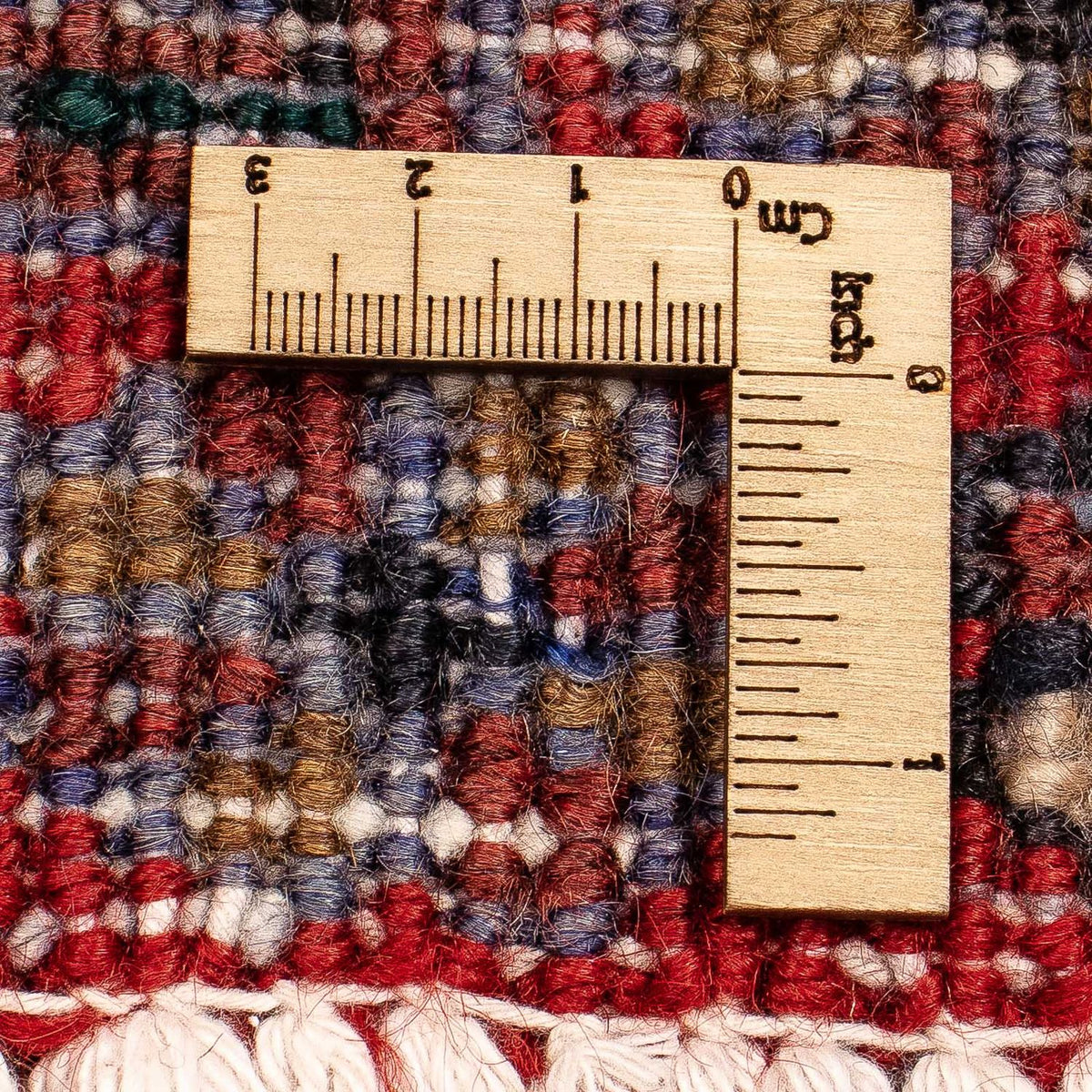 Persisk matta - Nomadic - 390 x 295 cm - mörkröd