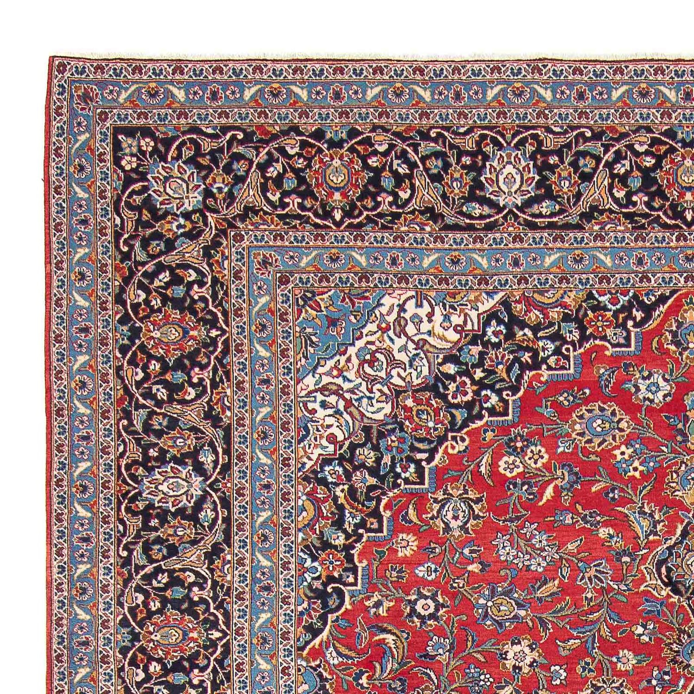 Kashan Mattan 400x398cm - Persisk matta