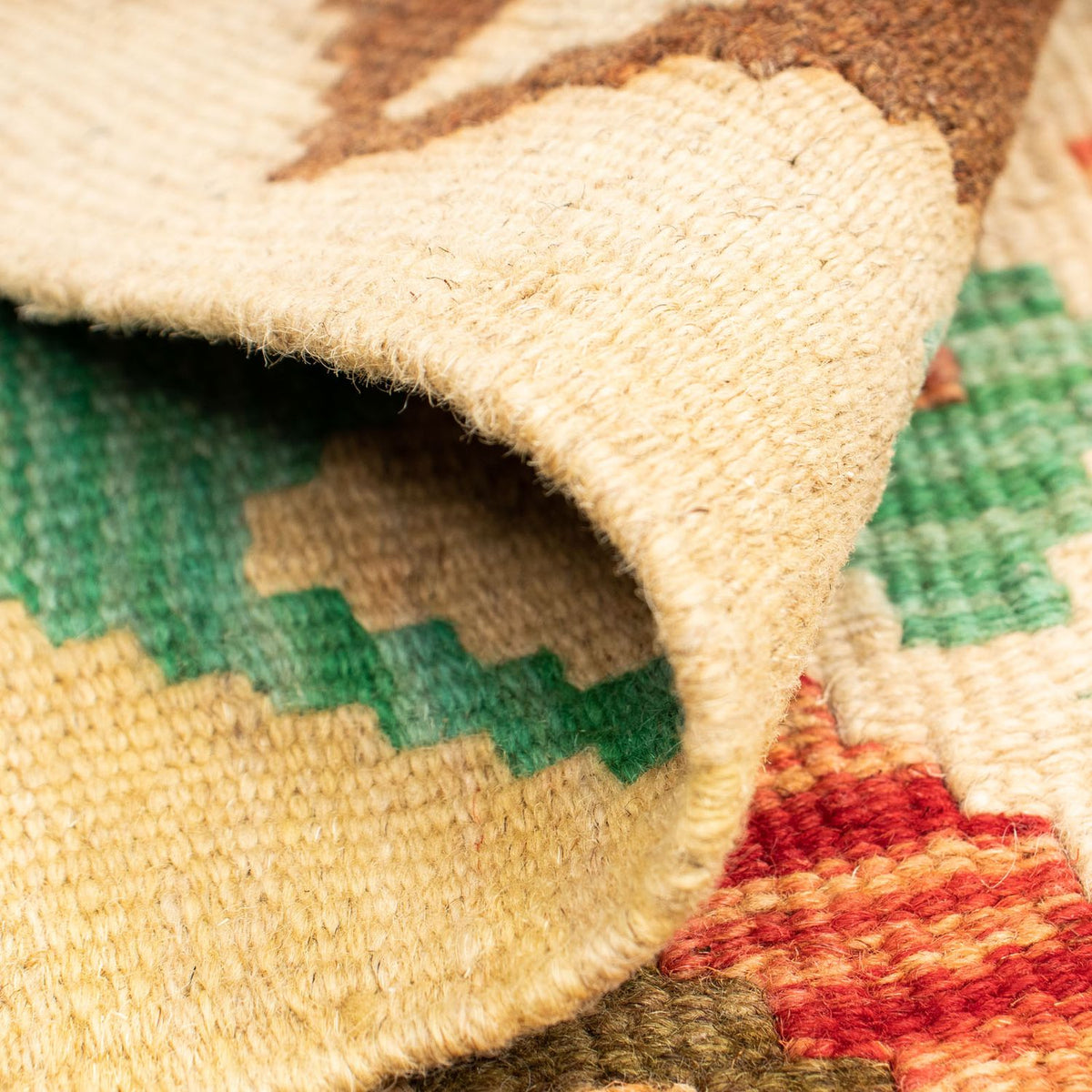 Kelim Carpet - Splash - 125 x 80 cm - flerfärgad