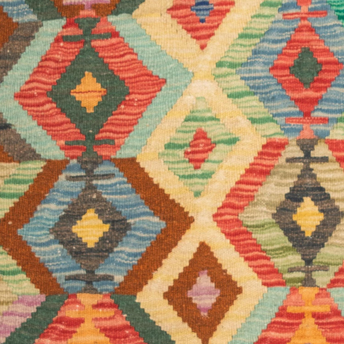 Kelim Carpet - Splash - 125 x 80 cm - flerfärgad