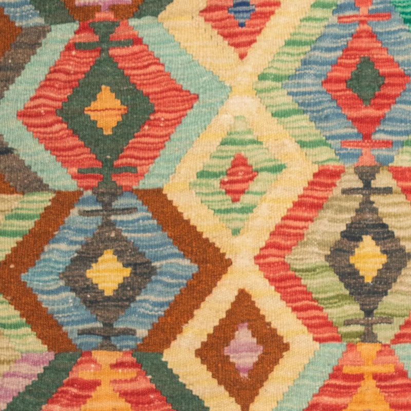 Kelim Carpet - Splash - 125 x 80 cm - flerfärgad