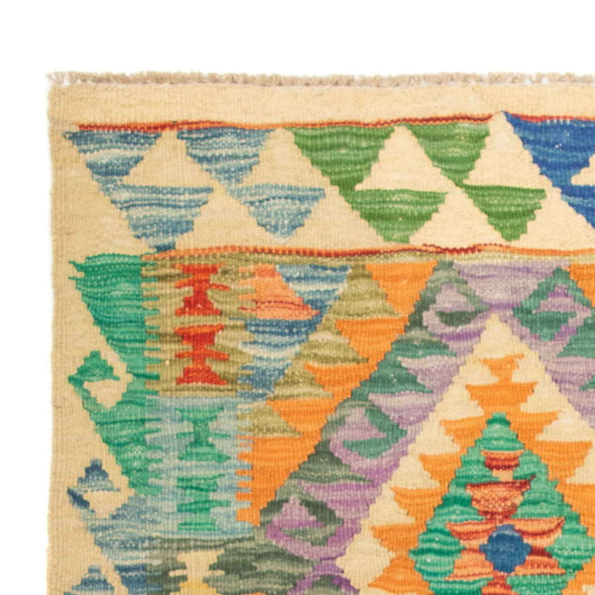 Kelim Carpet - Splash - 125 x 80 cm - flerfärgad