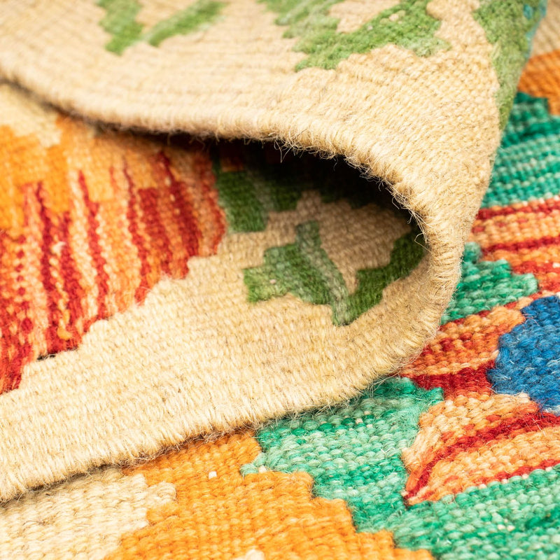 Kelim Carpet - Splash - 125 x 80 cm - flerfärgad