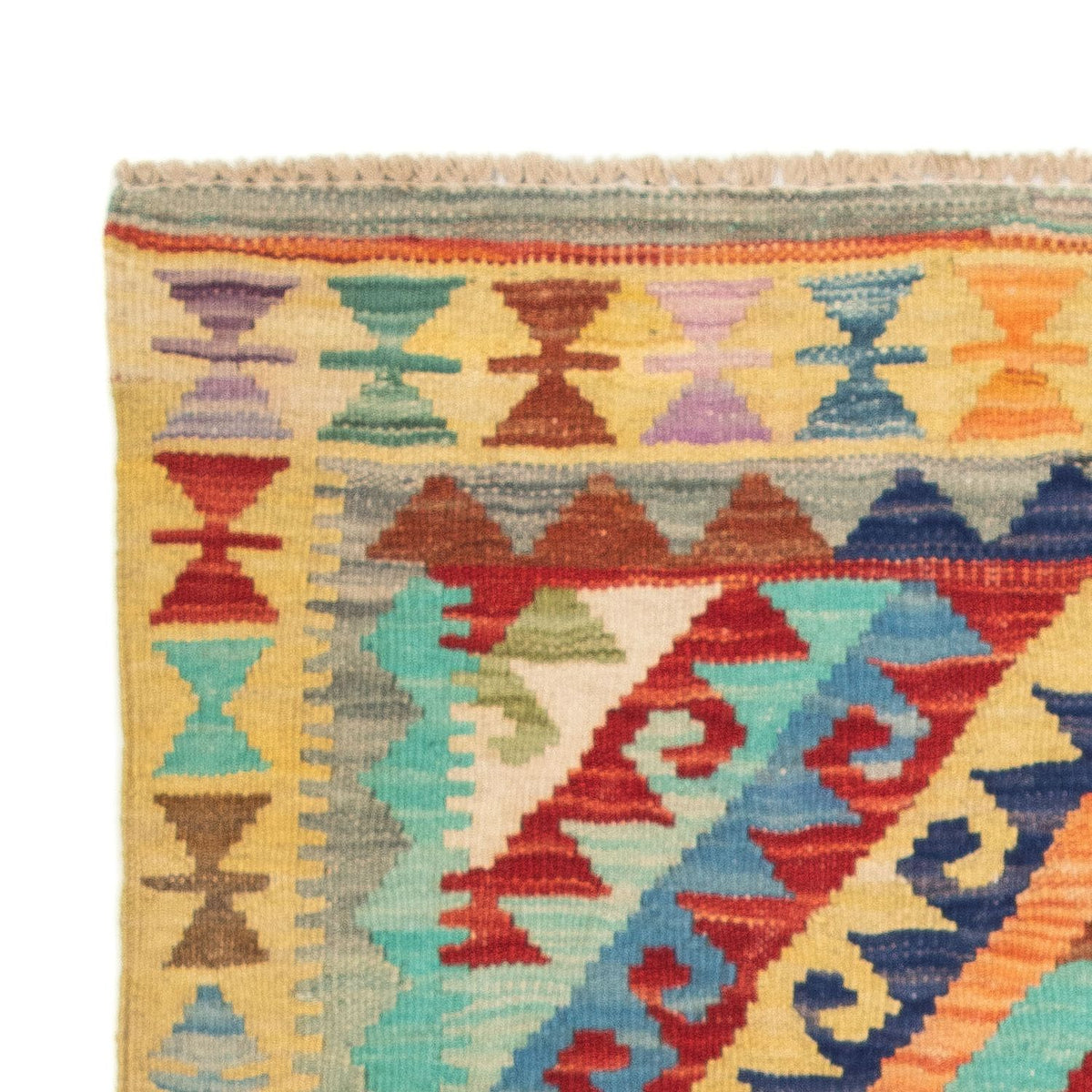 Kelim Carpet - Splash - 125 x 80 cm - flerfärgad