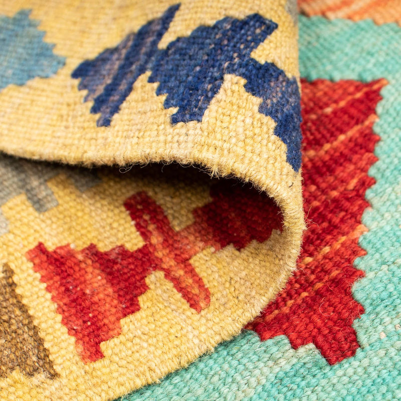 Kelim Carpet - Splash - 125 x 80 cm - flerfärgad