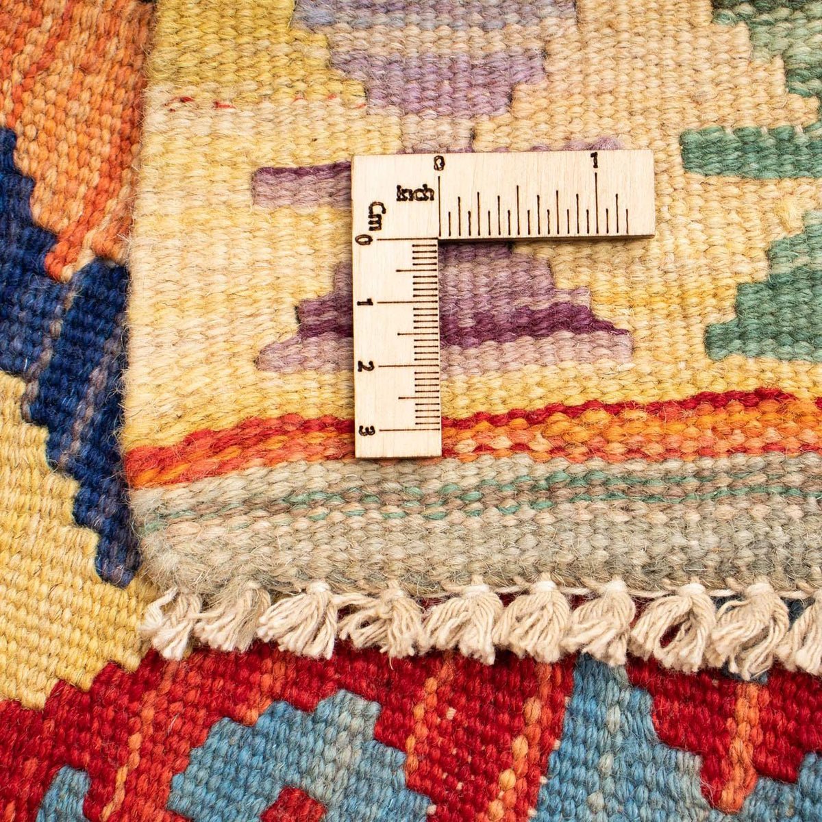 Kelim Carpet - Splash - 125 x 80 cm - flerfärgad