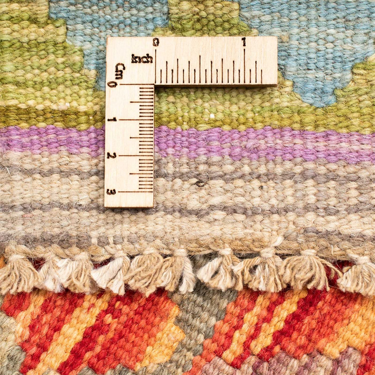 Kelim Carpet - Splash - 125 x 80 cm - flerfärgad