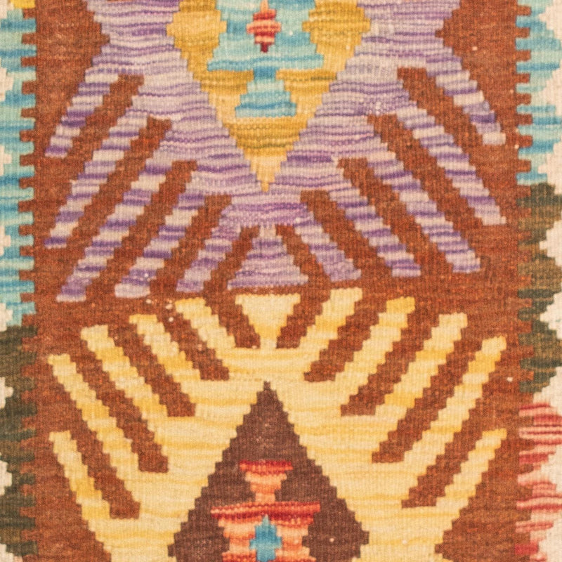 Kelim Carpet - Splash - 125 x 80 cm - flerfärgad