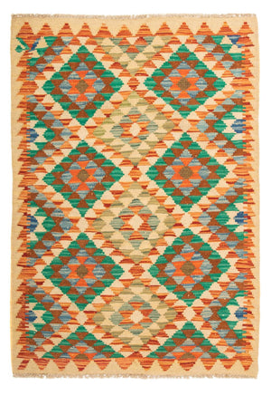 Kelim Carpet - Splash - 125 x 80 cm - flerfärgad